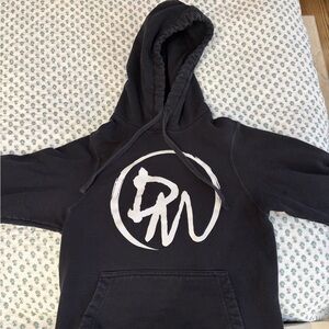 Black Hoodie “Dirty Mids” popular baseball brand